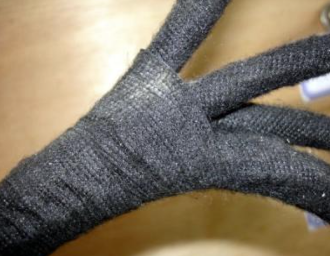 Sametist juhtmestiku lint